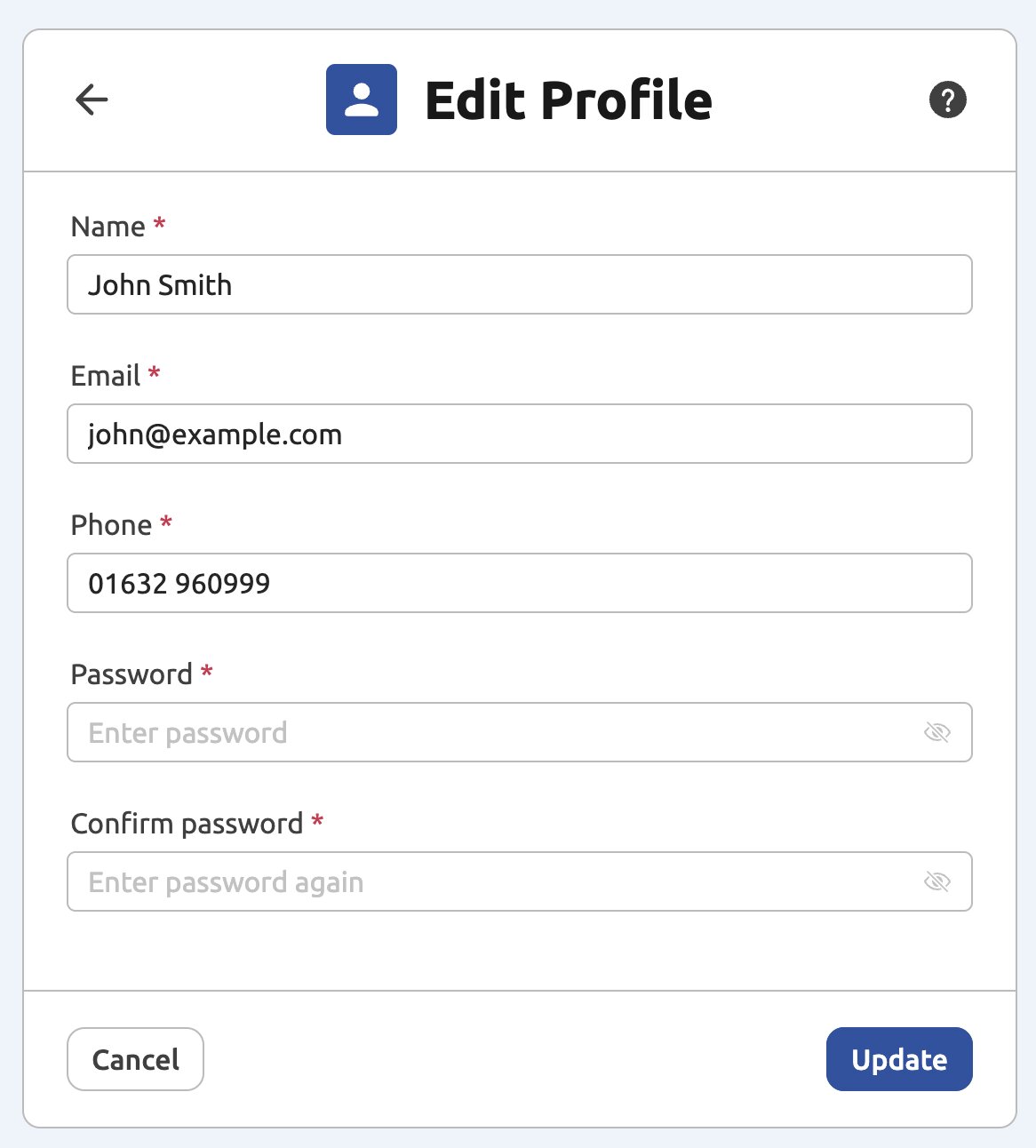 My Tax Digital Your Profile